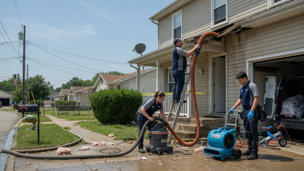 Water Damage Restoration in Brackney, PA near me